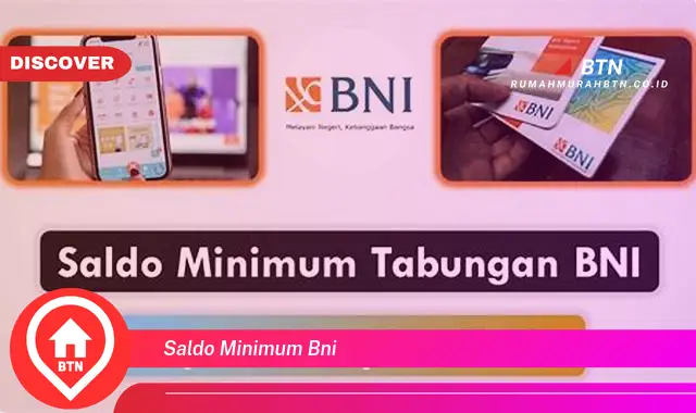 saldo minimum bni