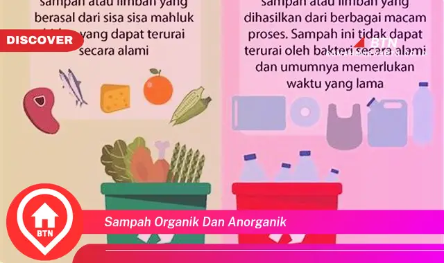 sampah organik dan anorganik