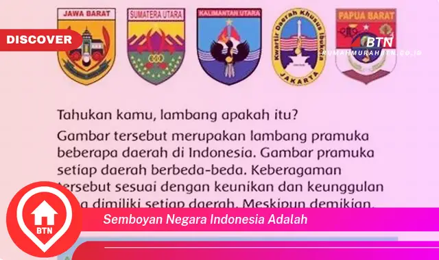 semboyan negara indonesia adalah