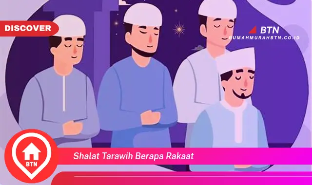 shalat tarawih berapa rakaat