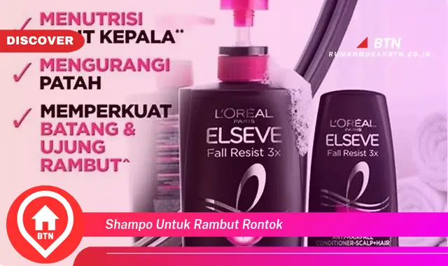 shampo untuk rambut rontok