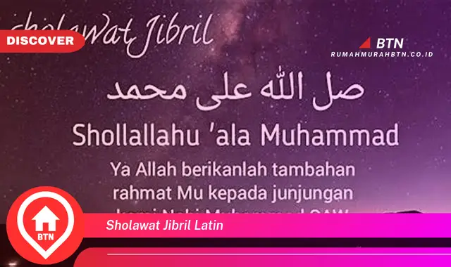 sholawat jibril latin