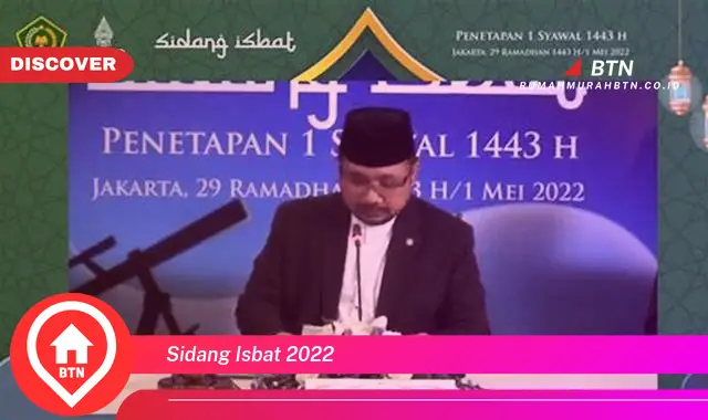 sidang isbat 2022