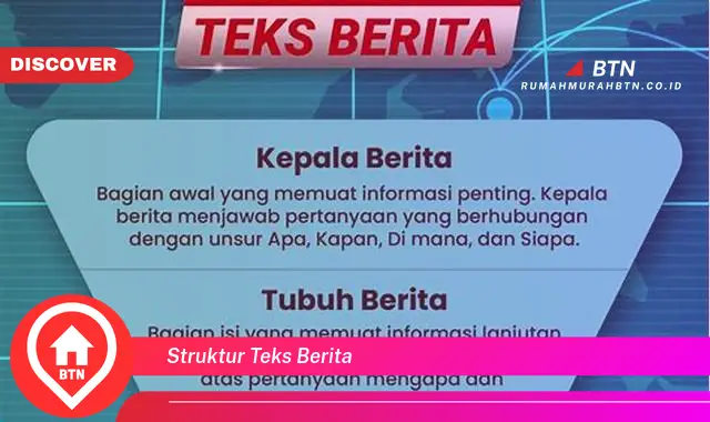 struktur teks berita