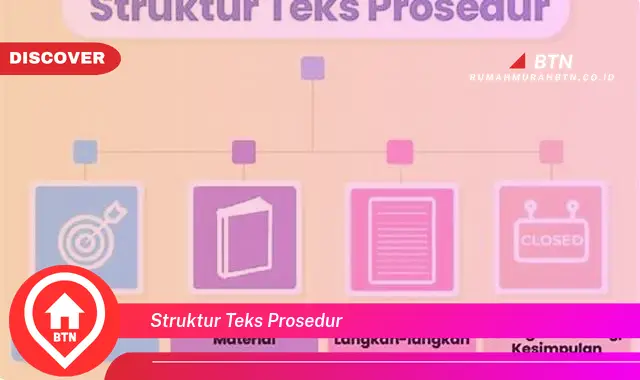 struktur teks prosedur