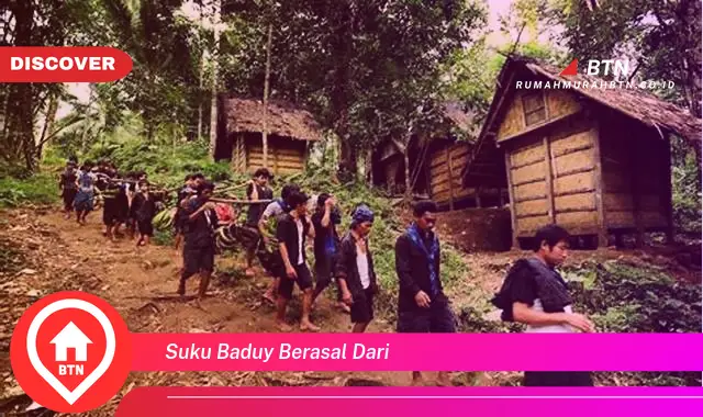 suku baduy berasal dari