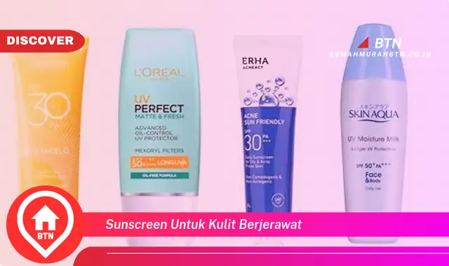 sunscreen untuk kulit berjerawat