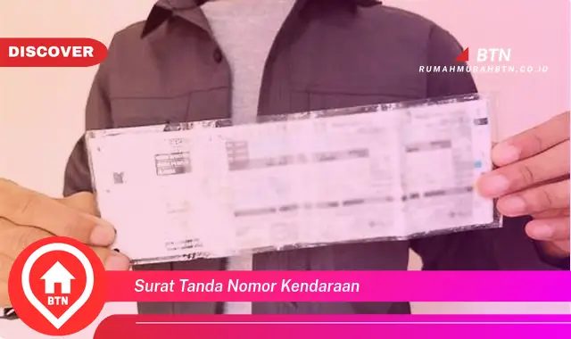 surat tanda nomor kendaraan