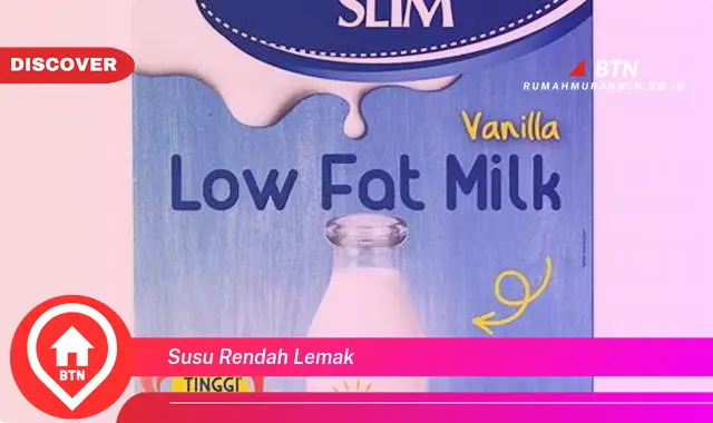 susu rendah lemak