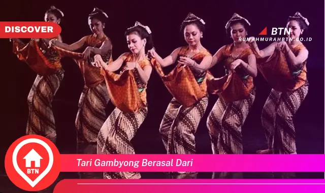 tari gambyong berasal dari