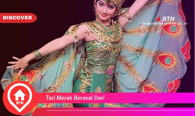 tari merak berasal dari