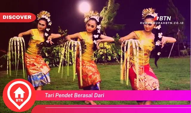 tari pendet berasal dari