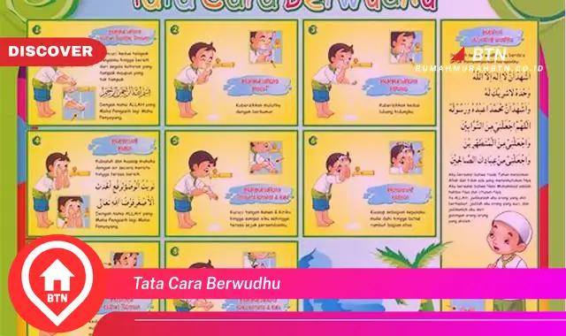 tata cara berwudhu