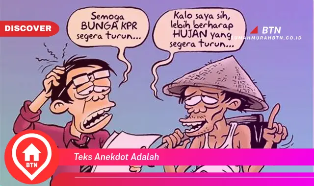 teks anekdot adalah