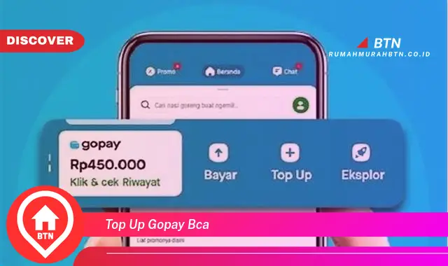 top up gopay bca