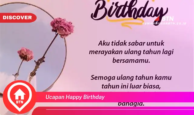 ucapan happy birthday