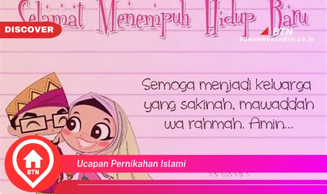 ucapan pernikahan islami