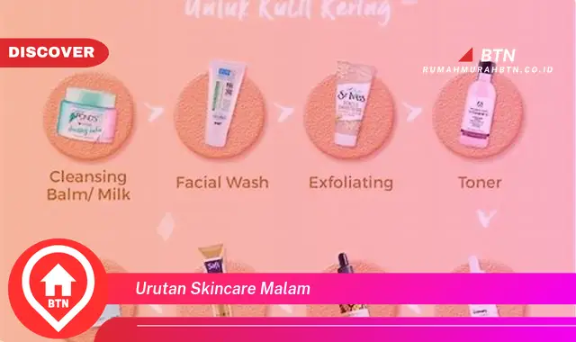 urutan skincare malam