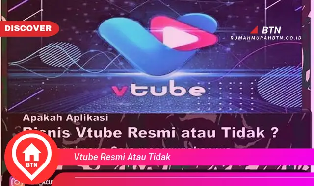 vtube resmi atau tidak