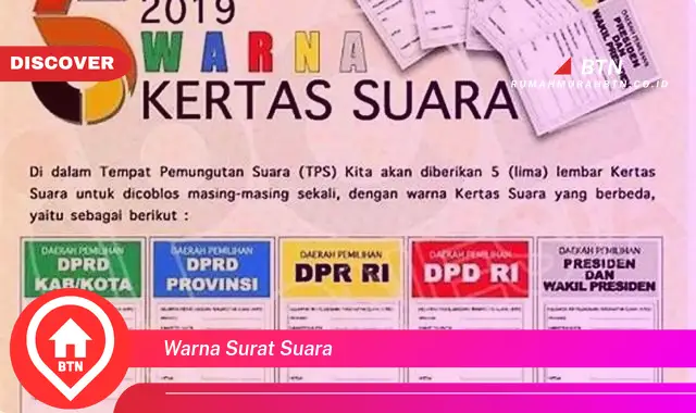 warna surat suara