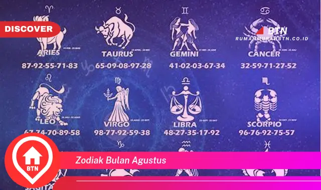 zodiak bulan agustus