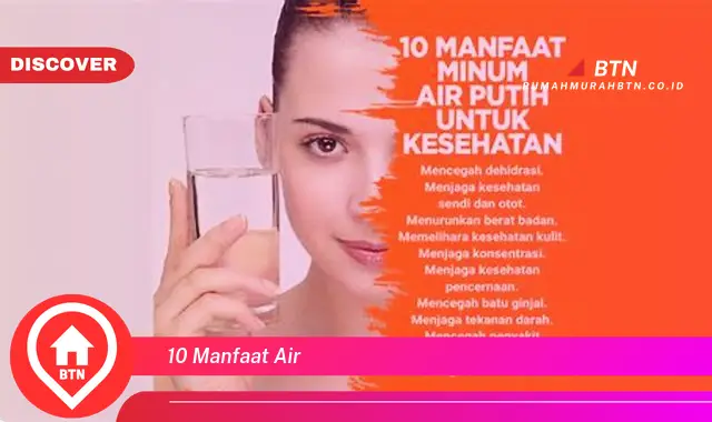 10 manfaat air