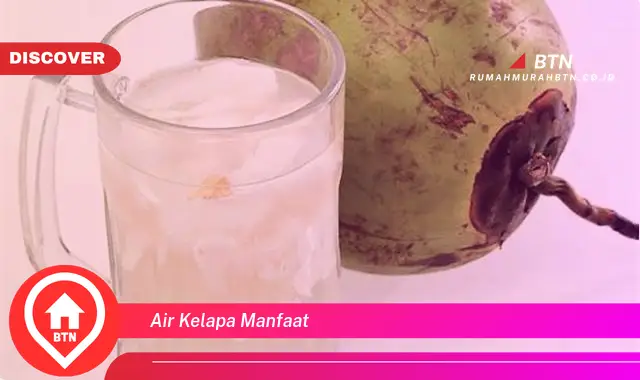 air kelapa manfaat