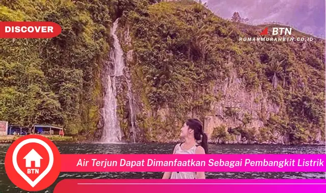 air terjun dapat dimanfaatkan sebagai pembangkit listrik