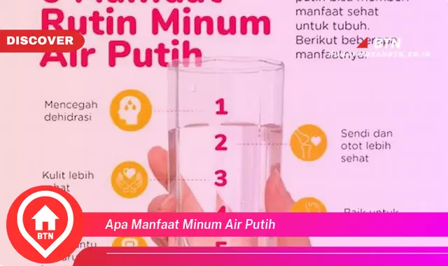 apa manfaat minum air putih