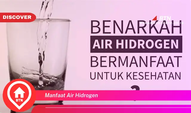 manfaat air hidrogen