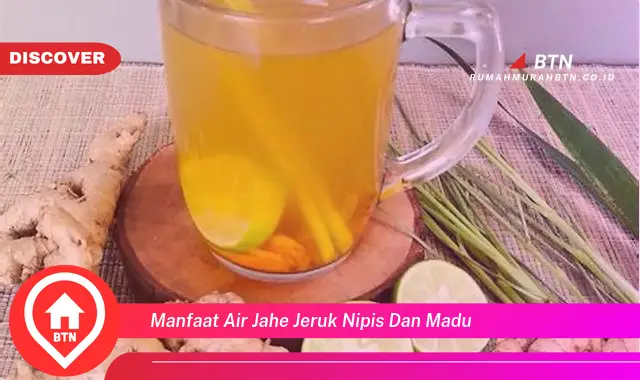 manfaat air jahe jeruk nipis dan madu