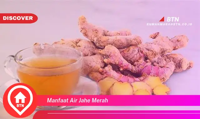 manfaat air jahe merah