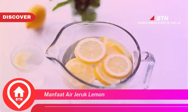 manfaat air jeruk lemon