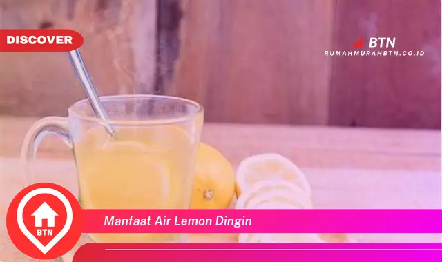 manfaat air lemon dingin