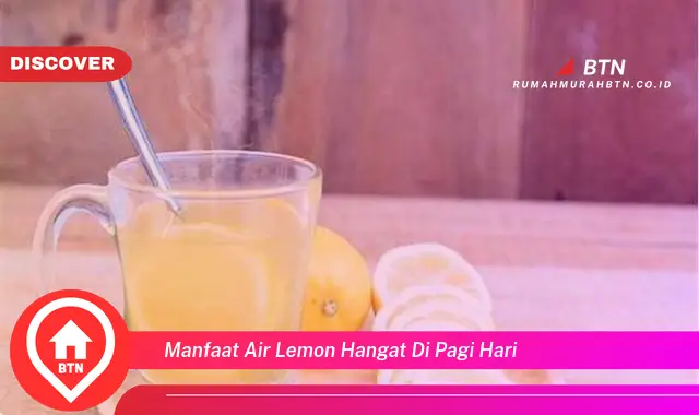 manfaat air lemon hangat di pagi hari