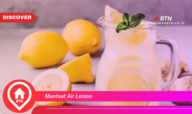 manfaat air lemon