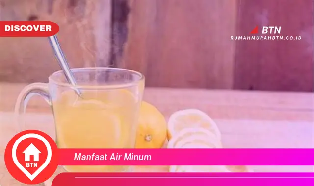 manfaat air minum