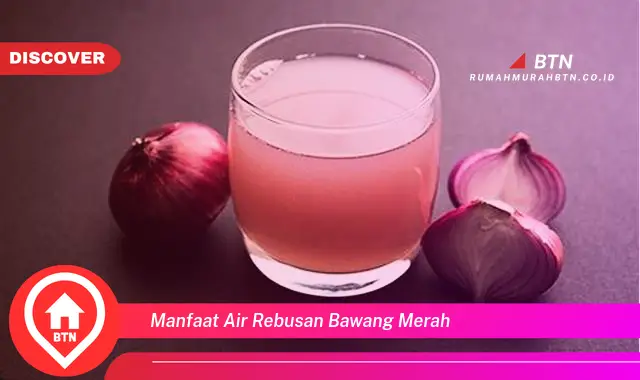 manfaat air rebusan bawang merah