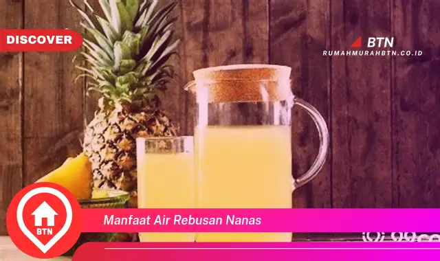 manfaat air rebusan nanas