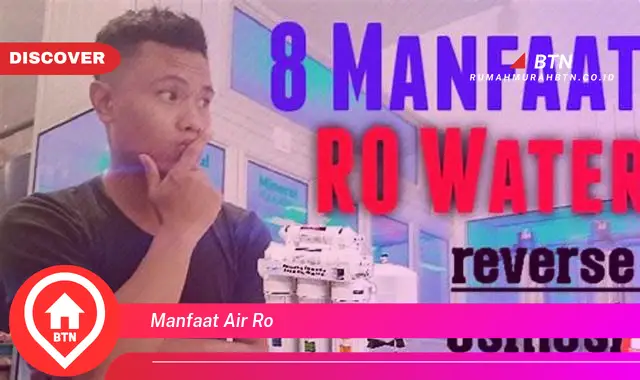 manfaat air ro