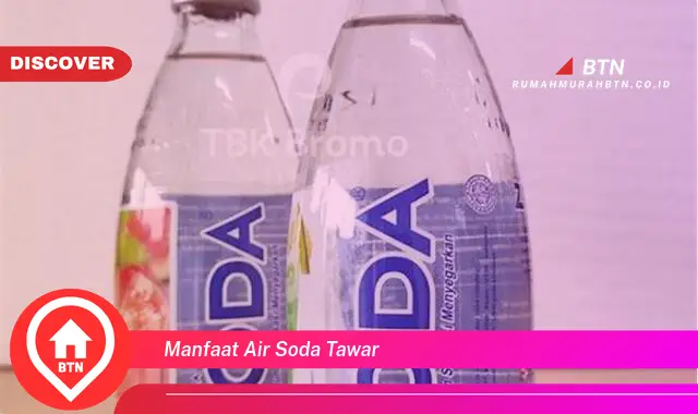 manfaat air soda tawar