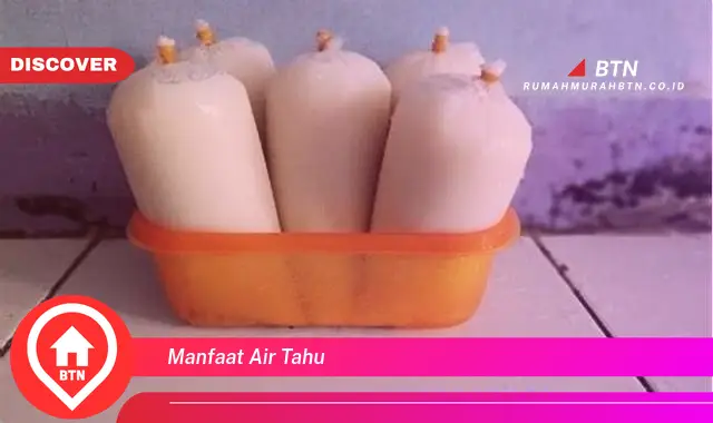 manfaat air tahu