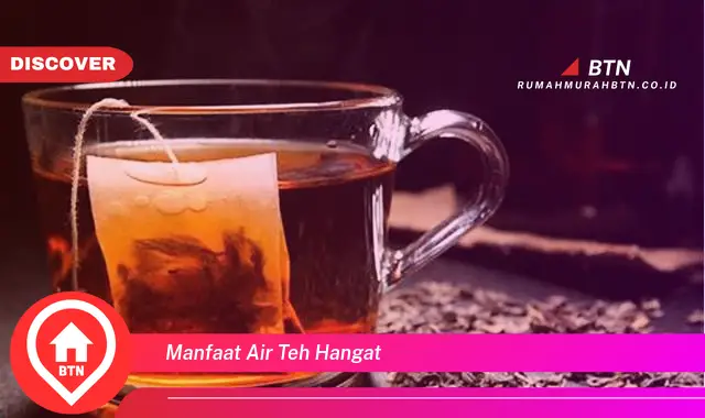 manfaat air teh hangat