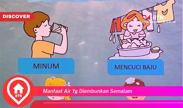 manfaat air yg diembunkan semalam