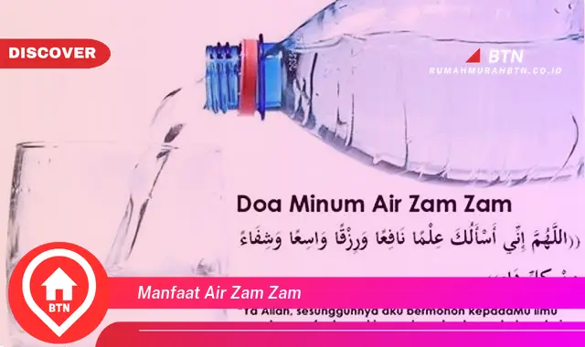 manfaat air zam zam