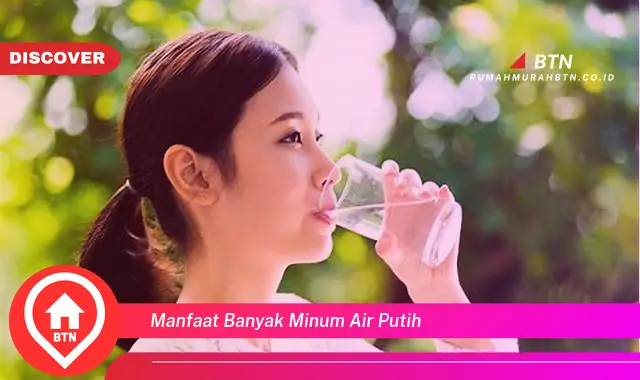 manfaat banyak minum air putih