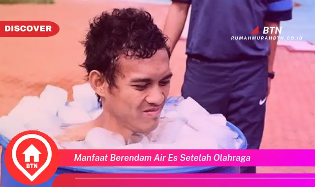 manfaat berendam air es setelah olahraga