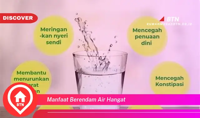 manfaat berendam air hangat