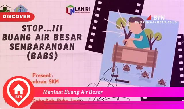 manfaat buang air besar