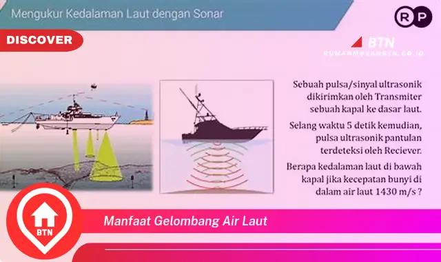 manfaat gelombang air laut